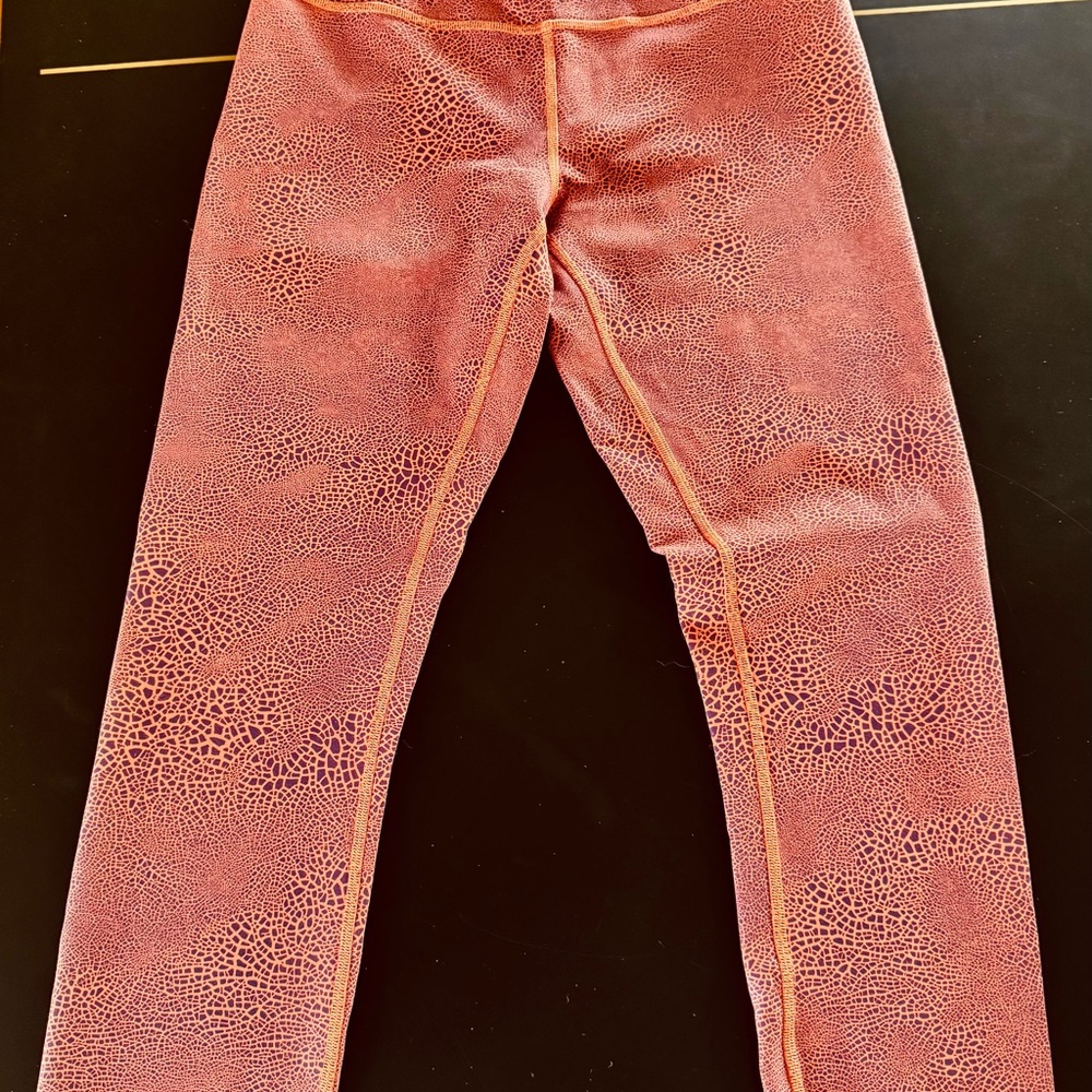 Lululemon Athletica Coral Leggings